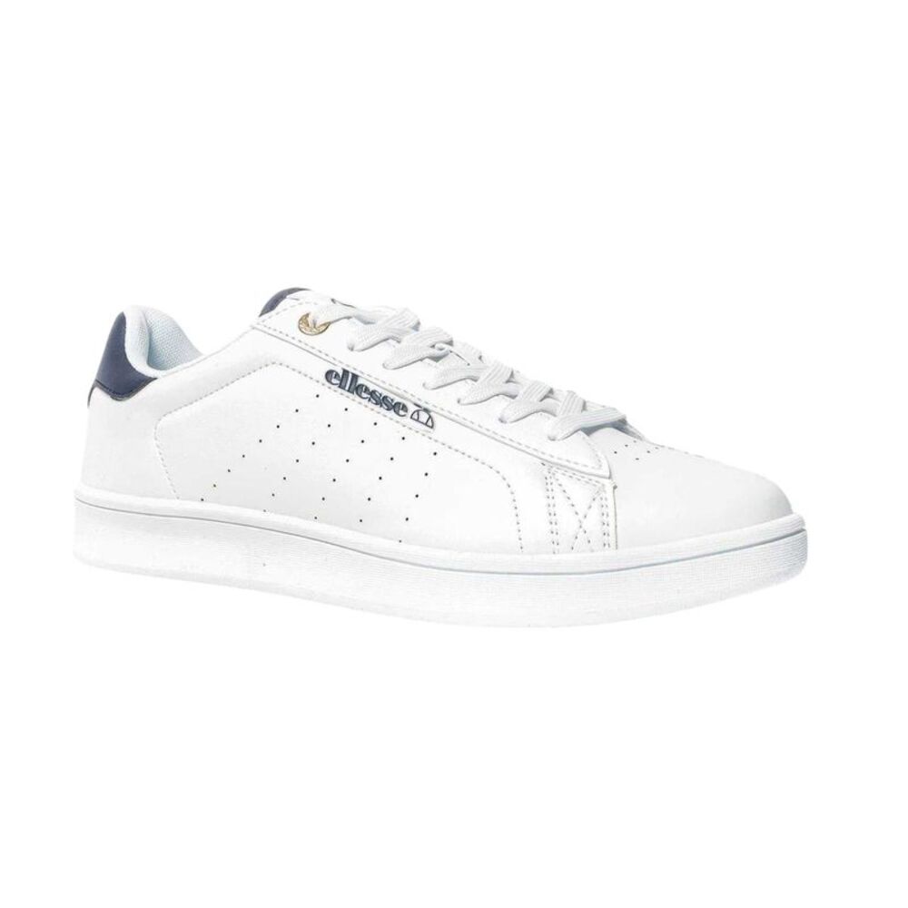 Ellesse Mens Logo Cupsole Sneakers / White/Navy